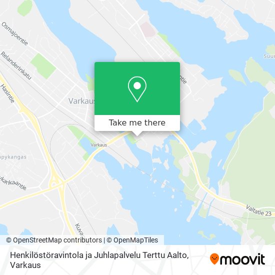 Henkilöstöravintola ja Juhlapalvelu Terttu Aalto map