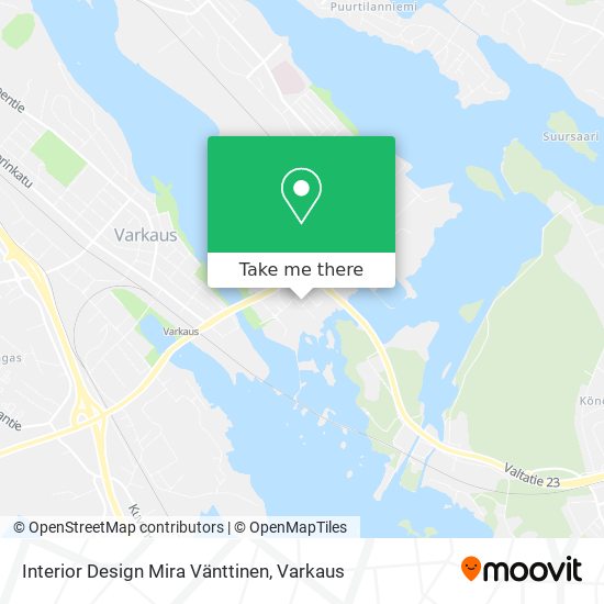 Interior Design Mira Vänttinen map