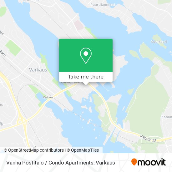 Vanha Postitalo / Condo Apartments map