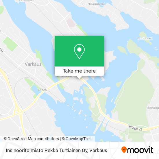Insinööritoimisto Pekka Turtiainen Oy map