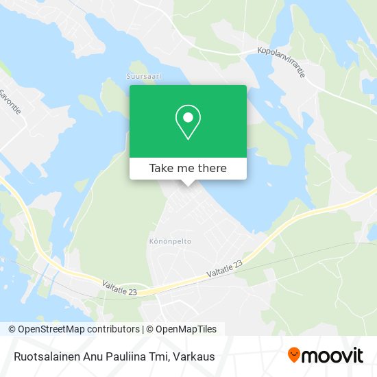 Ruotsalainen Anu Pauliina Tmi map