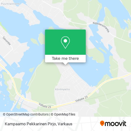 Kampaamo Pekkarinen Pirjo map