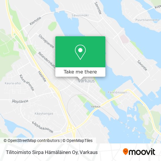 Tilitoimisto Sirpa Hämäläinen Oy map