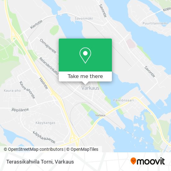 Terassikahvila Torni map