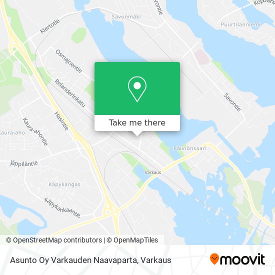 Asunto Oy Varkauden Naavaparta map