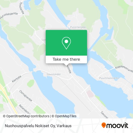 Nuohouspalvelu Nokiset Oy map