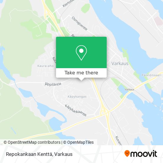 Repokankaan Kenttä map