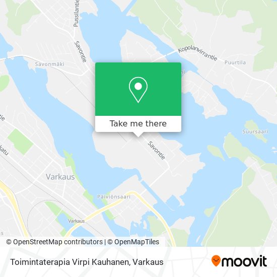 Toimintaterapia Virpi Kauhanen map