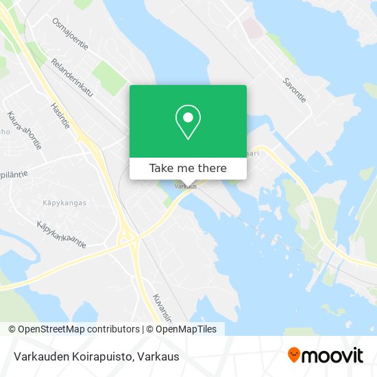 How to get to Varkauden Koirapuisto in Varkaus by Bus?