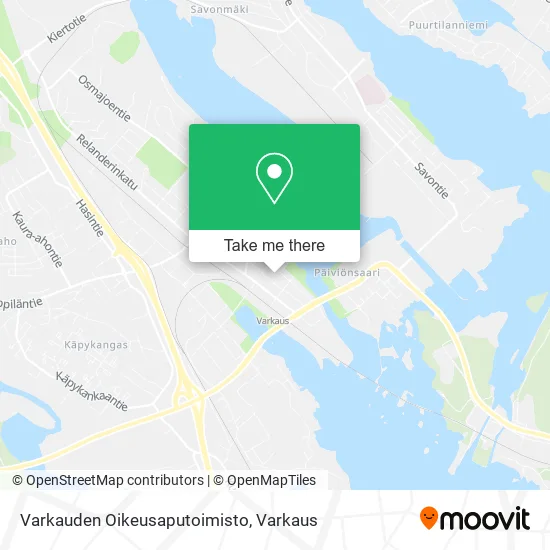 Varkauden Oikeusaputoimisto map