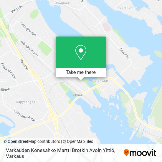 Varkauden Konesähkö Martti Brotkin Avoin Yhtiö map