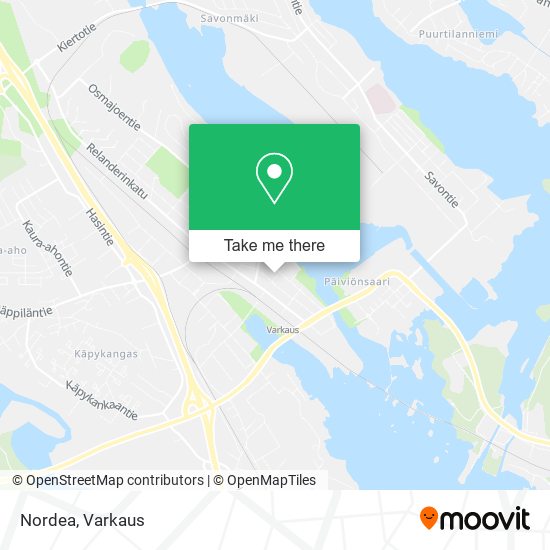 Nordea map