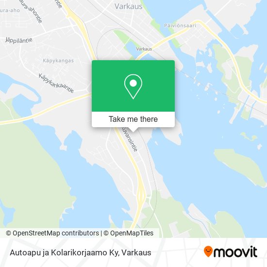Autoapu ja Kolarikorjaamo Ky map
