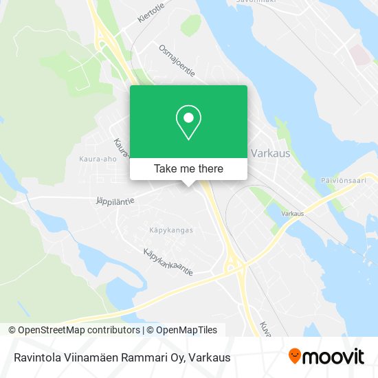 Ravintola Viinamäen Rammari Oy map