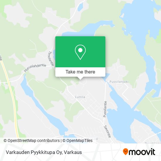 Varkauden Pyykkitupa Oy map