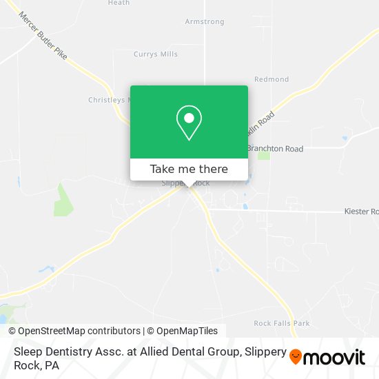 Sleep Dentistry Assc. at Allied Dental Group map