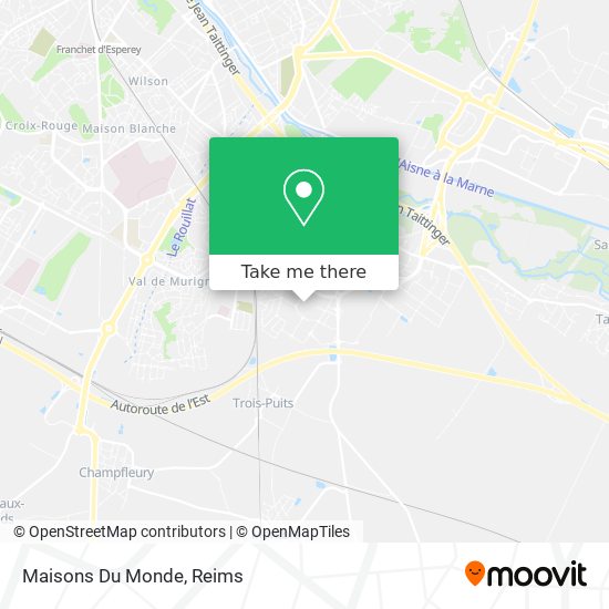 Mapa Maisons Du Monde