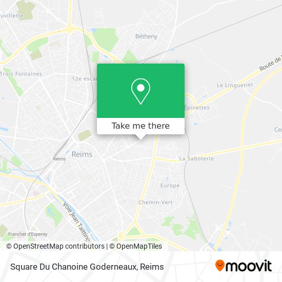 Square Du Chanoine Goderneaux map