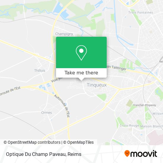 Optique Du Champ Paveau map