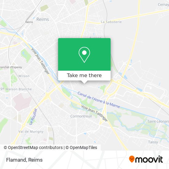 Mapa Flamand