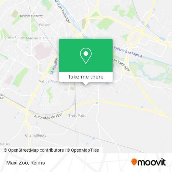 Maxi Zoo map