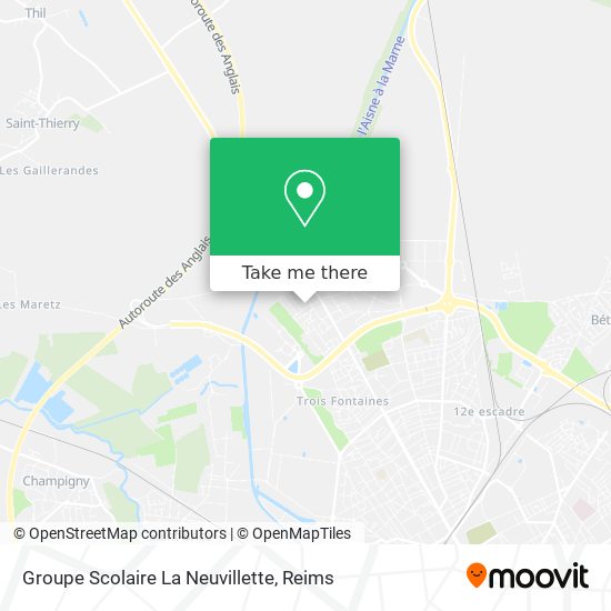 Groupe Scolaire La Neuvillette map