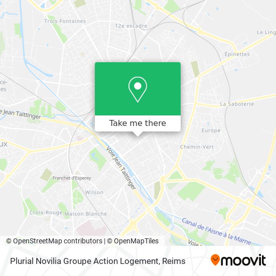 Plurial Novilia Groupe Action Logement map