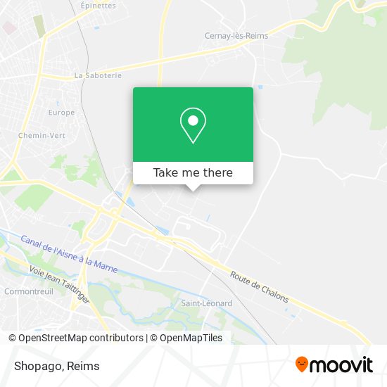 Shopago map