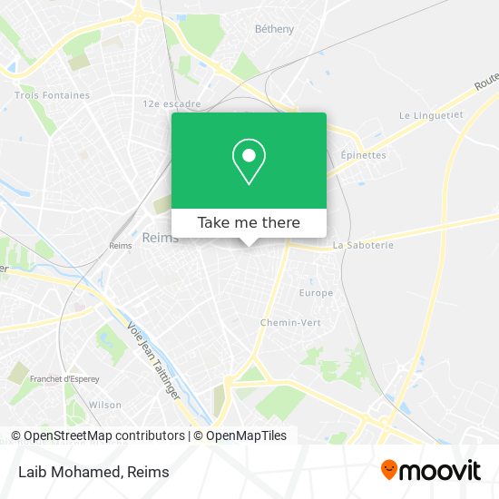 Mapa Laib Mohamed