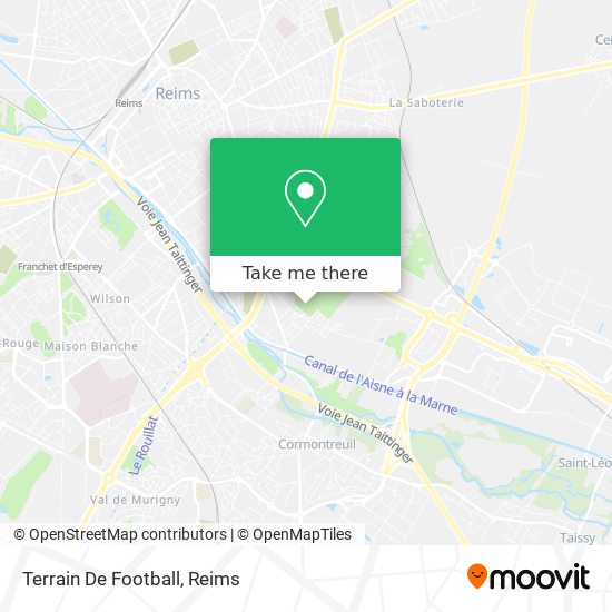 Mapa Terrain De Football