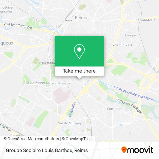 Groupe Scolaire Louis Barthou map