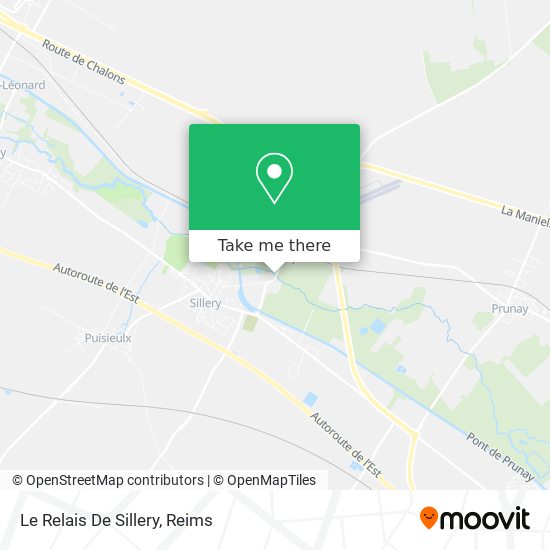 Mapa Le Relais De Sillery