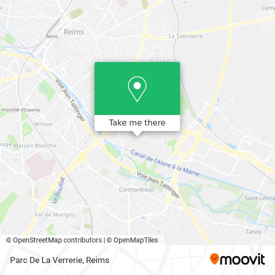 Parc De La Verrerie map