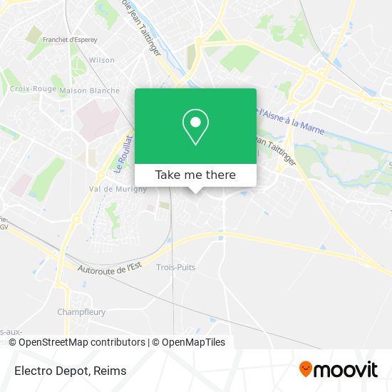 Mapa Electro Depot