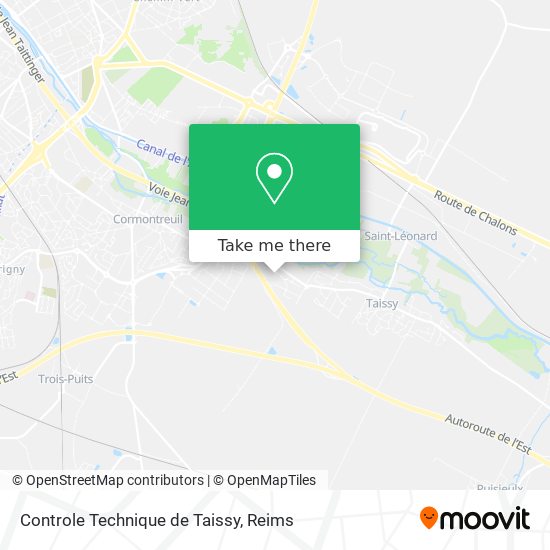 Controle Technique de Taissy map