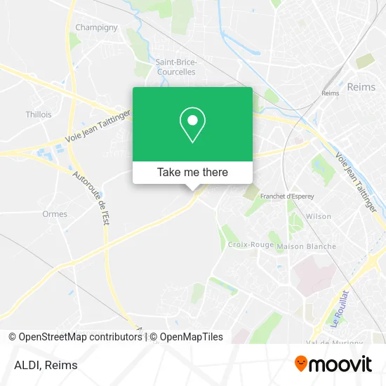 ALDI map
