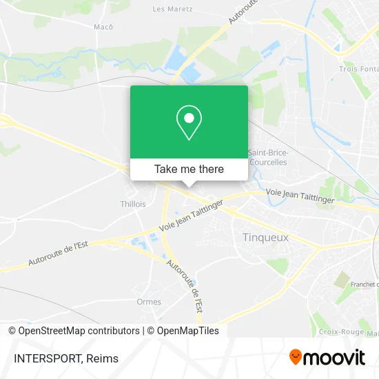 INTERSPORT map