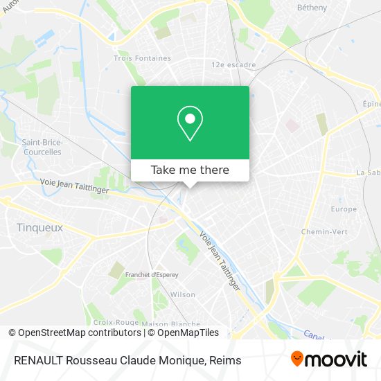 RENAULT Rousseau Claude Monique map