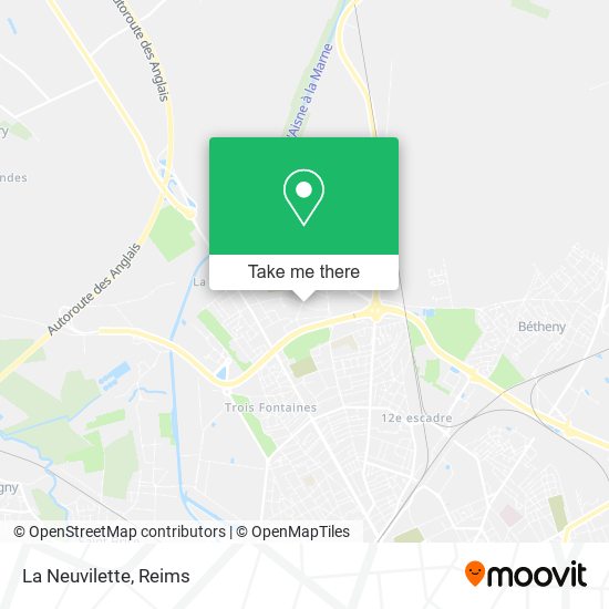 La Neuvilette map