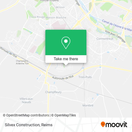 Silvex Construction map