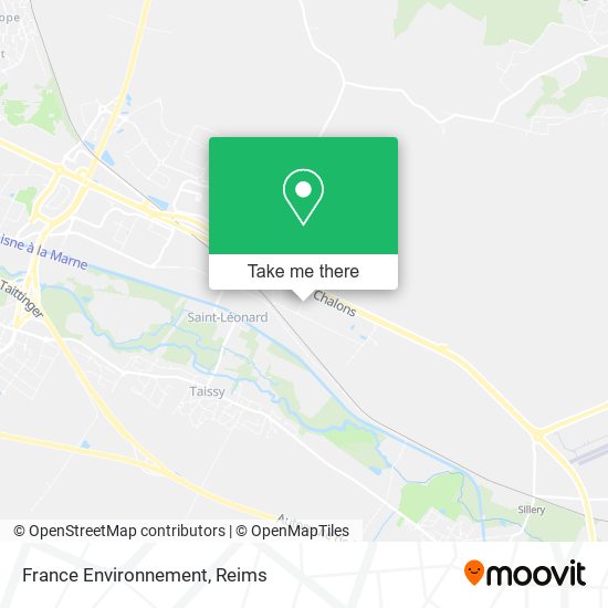 France Environnement map