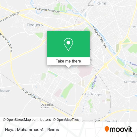 Hayat Muhammad-Ali map