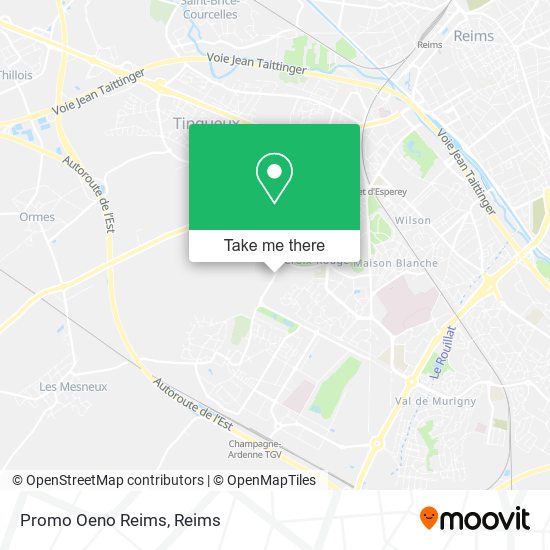 Promo Oeno Reims map