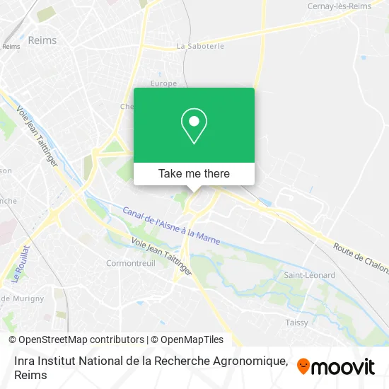Inra Institut National de la Recherche Agronomique map