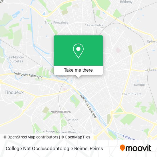 Mapa College Nat Occlusodontologie Reims