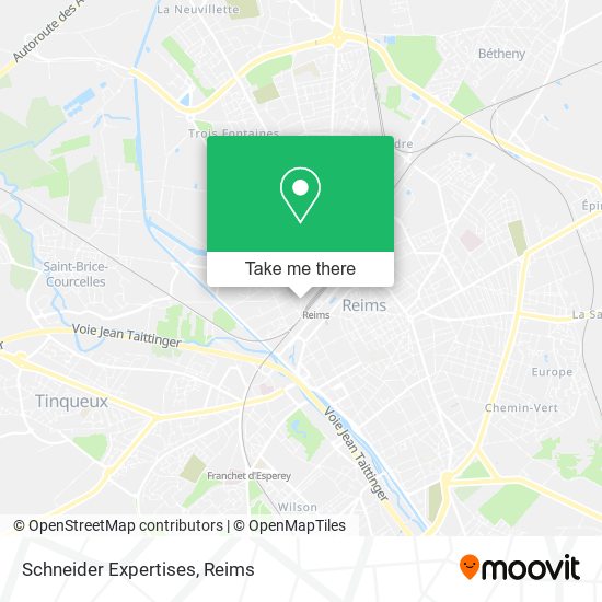 Schneider Expertises map