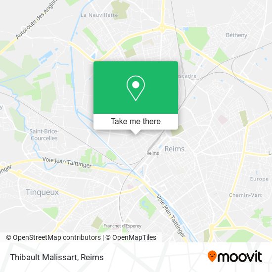 Thibault Malissart map