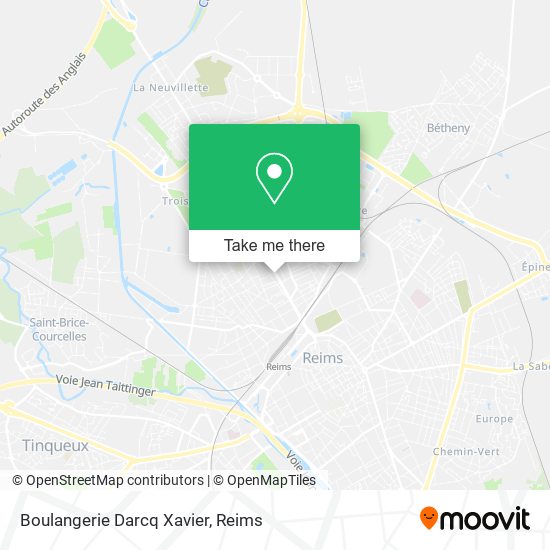 Mapa Boulangerie Darcq Xavier