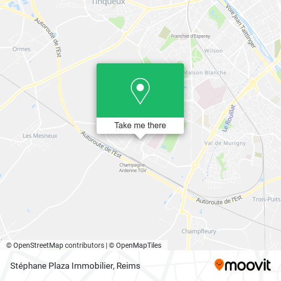 Stéphane Plaza Immobilier map