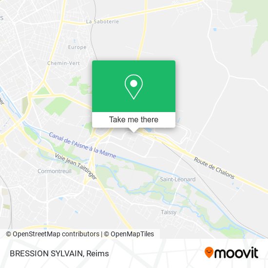 Mapa BRESSION SYLVAIN